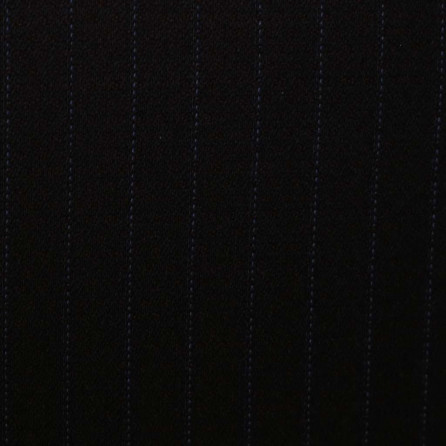 M618/3 Vercelli CX - Vải Suit 95% Wool - Đen Sọc